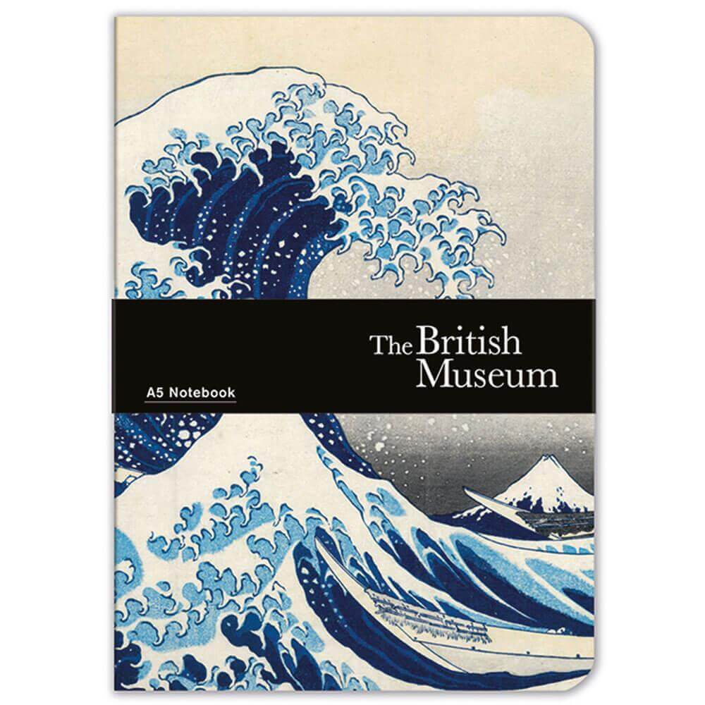 The British Museum Hokusai Wave A5 Notebook